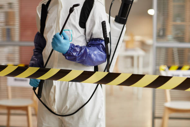 Professional Blood Cleanup technician working in Wellfleet, MA
